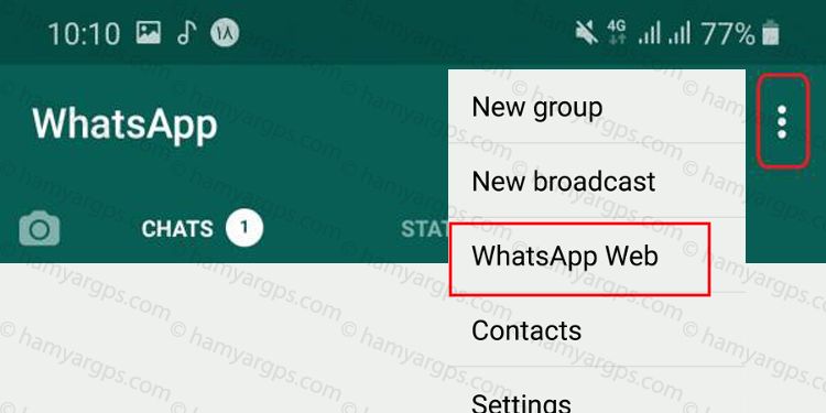 هک واتساپ (WhatsApp) با استفاده از بارکد | WhatsApp Web