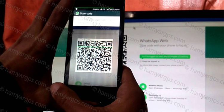 هک واتساپ (WhatsApp) با استفاده از بارکد | QR Code