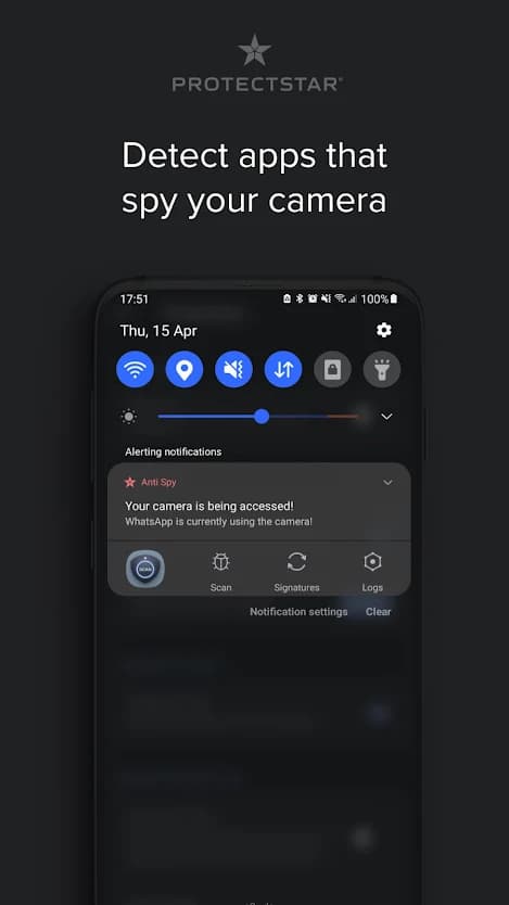 حذف برنامه های جاسوسی اندروید Anti Spy & Spyware Scanner PRO - 3